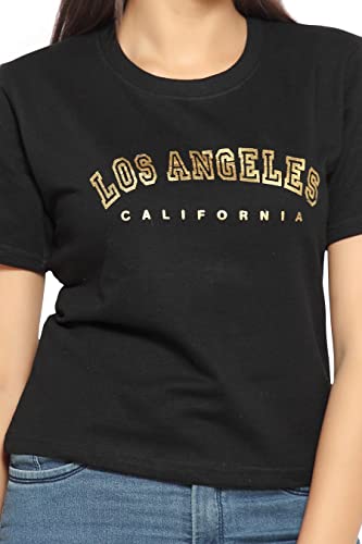 Image of MIST N FOGG Casual Printed Womens Crop Tops