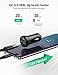 UGREEN Cargador Coche Dual QC 3.0 USB Puerto, 5V/4.8A/24W Mini Cargador de...