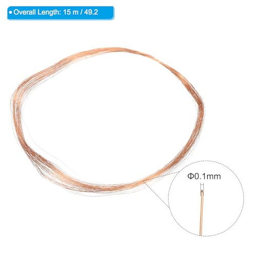 PATIKIL 49 Feet Solid Bare Copper Wire - Image 2