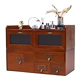 Mini Kommode mit 6 Schubladen, Vintage Schubladenb...