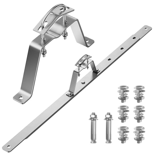 Adjustable Eave Mount for TV Antenna Masts Made of Stainless Steel (eave Mount)