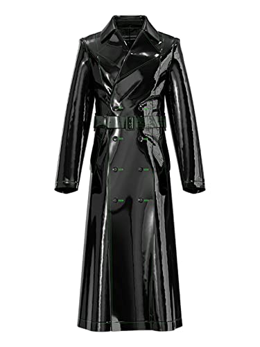 Fancyd black trench coat women