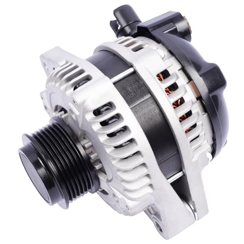 Gjhch Alternator Compatible with 2011-2013 Odyssey 2012-2015 Pilot 3.5L V6 Replace for: 31100-RV0-A01 9764219-124 104210-1240 11573N