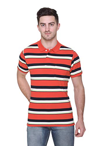 Image of GODFREY Regular Fit Polo Half Sleeve Summer wear Mens T Shirt Size - XX-Large (XXL / 44)