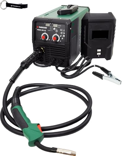 HEADNMORE® Parkside® MMA Poste à souder multi fil fourré MIG WIG WIG PMSG 200 + porte-clés