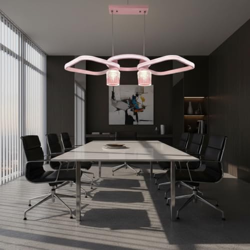 Image of LED Chandelier Light for Living Room Ceiling, Hanging Light for Dining Table, Hanging Light for Home Decoration, Jhumar /Jhoomer for Hall Ceiling (Cool, Warm and Natural White)