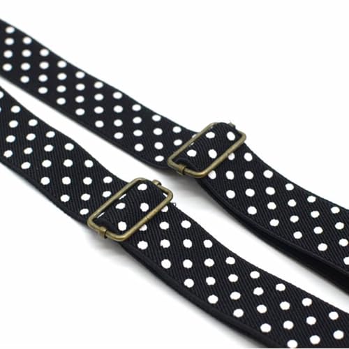 jojomis Kids Suspender Elastic Straps Adjustable Y Back Brace for Jeans Trousers Cosplay- Black2