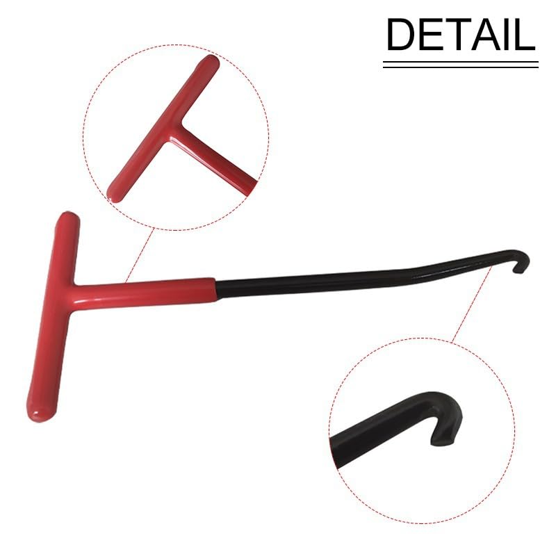 Image of Chain Alignment Tool Suitable for Motorcycle ATV Quick Accurate Alignment Tool (Black, 1pcs Spring Hook)