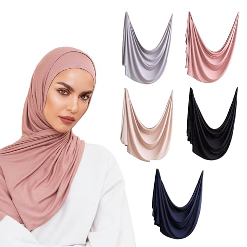 VOILE CHIC Slip-on Instant Premium Jersey Hijab Head Scarf Wrap