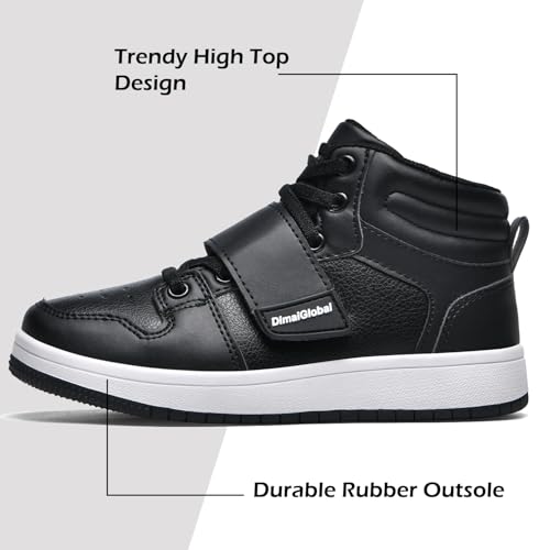 DimaiGlobal Kids Basketball Shoes Boys Girls High Top Sneakers for Youth Durable Sports Shoes Breathable Skate Shoes School Trainers2