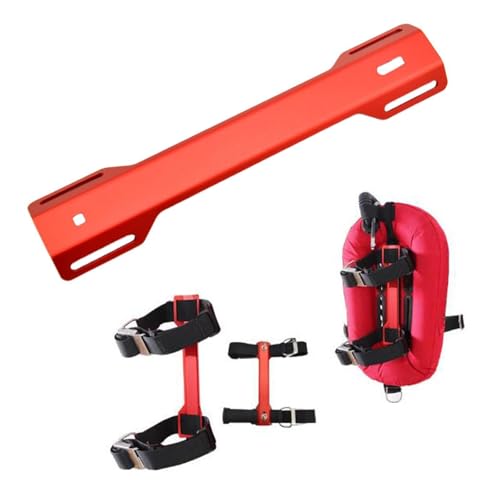 Adaptador de Buceo de Aleación con Placa Trasera Monobotella y Tornillos 4