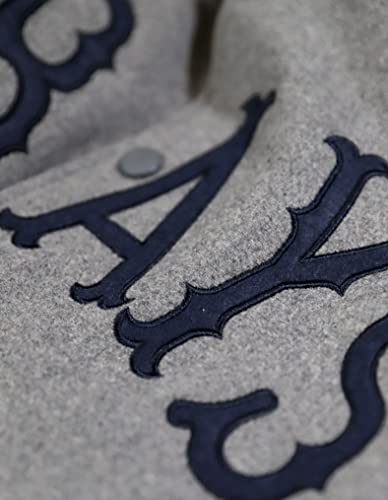 NLBM Negro Leagues Heritage Wool Baseball Jacket Homestead Grays4