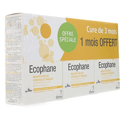 Ecophane Bailleul Cheveux Et Ongles fortifiant kératine pour repousse active