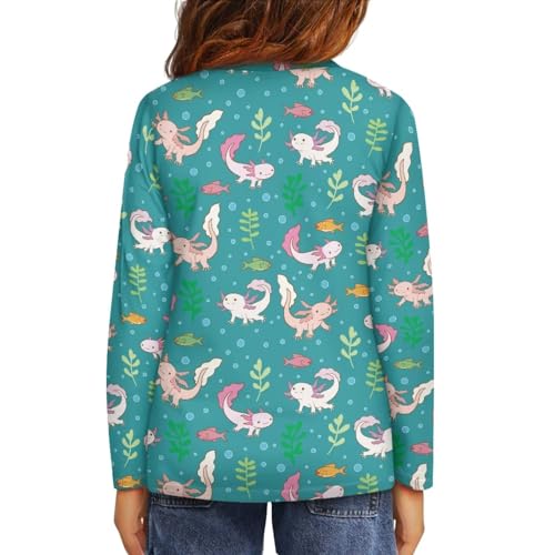 Casual T-Shirts for Girls Crewneck Soft Tee Lightweight Loose Clothing Schools Comfy Tops 3-16Years3