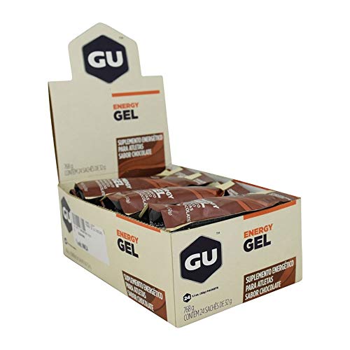 Gu Energy Gel (Caixa 24 Sachês) Gu Energy Labs - Sabor Chocolate