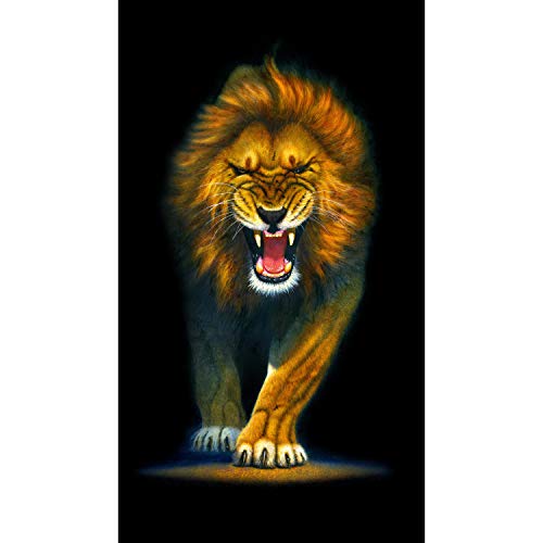 Robert Kaufman Fabrics Animal Kingdom Lion Panel...