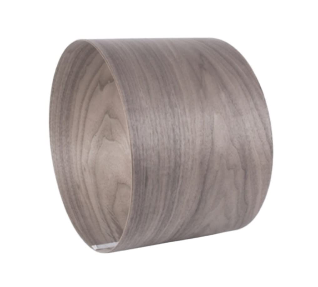 Natural Real Black Walnut Veneer Thin Handmade DIY Solid Wood Decorative Panel Skin Speaker Renovation 250cm Length 1pc (Color : 15x250cm)
