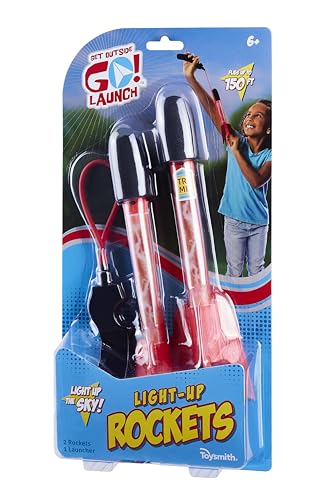 Toysmith GO! Launch Light-Up Rockets
