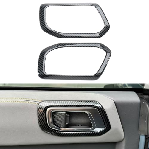 Housse de volant Ford Bronco carbone pour masquer les rayures et protéger la console centrale