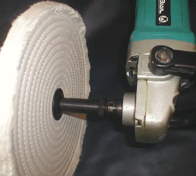 Caswell Handheld Grinder Buffing Kit 6"