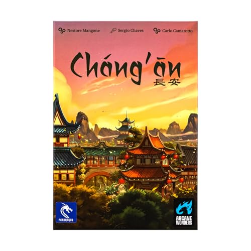 Chang'an juego de cartas estratégico miniatura 1