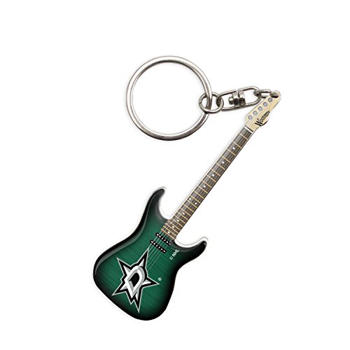 Woodrow Guitar by The Sports Vault NHL Dallas Stars Guitar Keychain