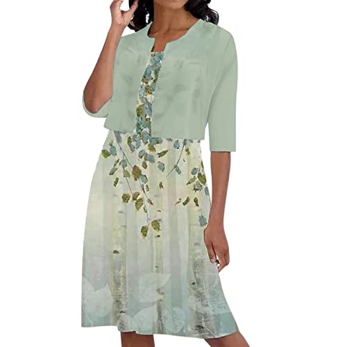 Zilosconcy Brautmutterkleid Damen ab 50 Jahren Damenkleider festlich...