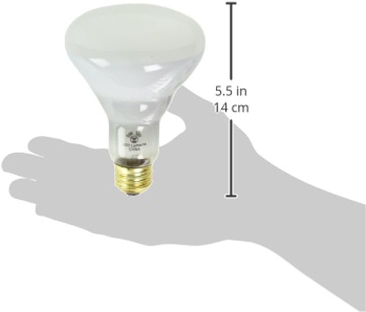 Westinghouse 0368000, 50 Watt, 120 Volt Frosted Incand BR30 Light Bulb, 2000 Hour 400 Lumen