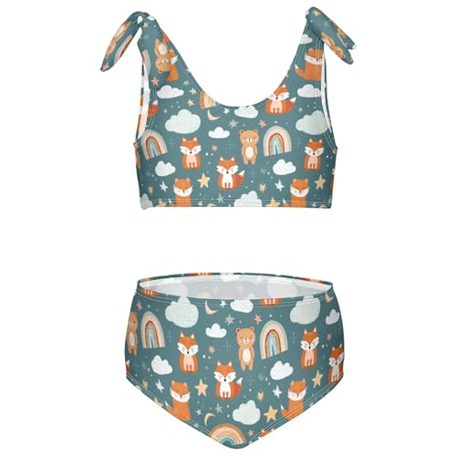 Image of Boccsty Summer Girls Swimsuits Kids Bikini Sets 2 Pcs Bathing Suit for 3T-12T