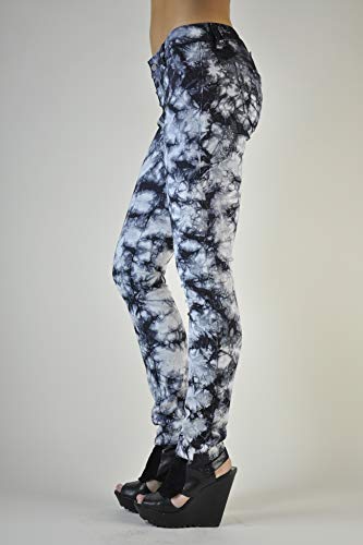 U.w.d Jack David Emperial Juniors Women's Stretch Jeans Ripped Distressed Blue Black Denim Jean Pants2