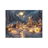 [DÉCORATION ESTHÉTIQUE] - Nos décorations murales de Noël représentent de charmantes scènes de Père Noël, de rennes et de flocons de neige. Transformez vos murs en un paysage hivernal féérique grâce à nos magnifiques décorations murales de Noël