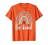 Be kind with leopard rainbow for anti bullying unity day T-Shirt