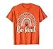 Be kind with leopard rainbow for anti bullying unity day T-Shirt