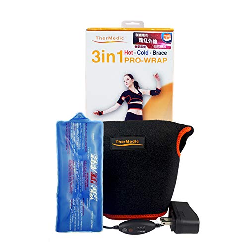 Far Infrared Heating Brace with Heating/Thermal Pad and Ice Pack for Slap Tear, Labral Tear and Frozen Shoulder, Shoulder Pain (PW110) - Thumbnail 4