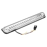 Estink 3rd Brake Light, Red White LED Lamp with Clear Lens for Chevy Silverado GMC C/K 1500 2500 3500 94-99