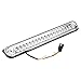 Estink 3rd Brake Light, Red White LED Lamp with Clear Lens for Chevy Silverado GMC C/K 1500 2500 3500 94-99