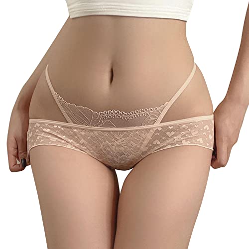 Culotte dentelle anti-marques invisible et sous-vêtements mignons pour femmes
