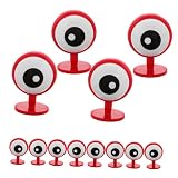 STOBAZA 6pairs Motorcycle Helmet Decor Animated Eyes Stickers Fit Easy Application