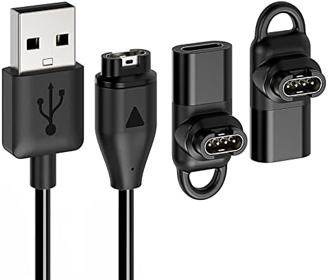 YUANHOT Charger Cable for Garmin Watch,3.3ft USB C Data Cord/Type C Adapt