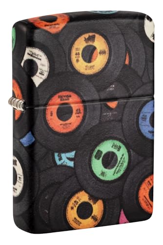Encendedor de bolsillo Zippo Records Design 540 Mate miniatura 1