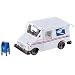 Greenlight 29888 USPS LLV Long-Life Postal Delivery Vehicle 1:64 Scale Diecast with Mailbox
