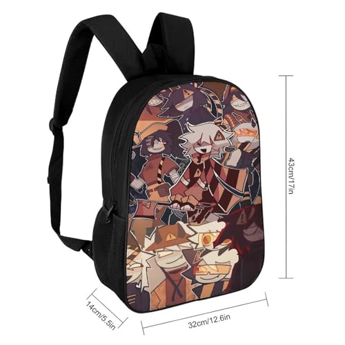 Fundamental-Paper Education School Travelling Backpack 17 Inch Schoolbag Boys Girls Children Study Backpack Computer Bag2