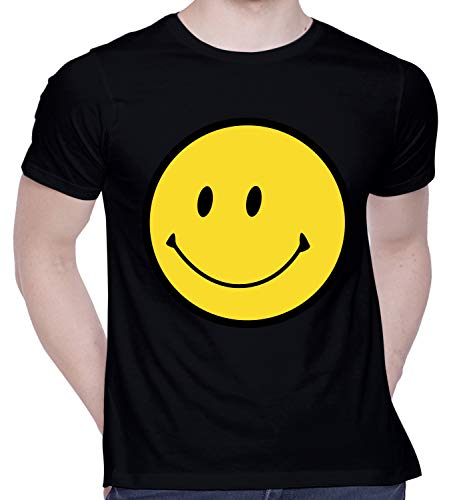 CreativiT Graphic Printed T-Shirt for Unisex Smiley Tshirt | Casu...