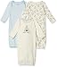 Touched by Nature Baby 3-Pack Organic Cotton Gown