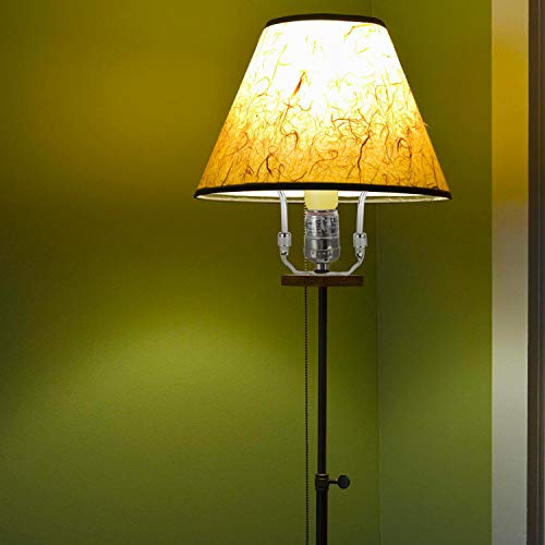 2 Pieces Lamp Harps 9 Inch Heavy Duty Lamp Shape Adapter Detachable Lamp Base Harp