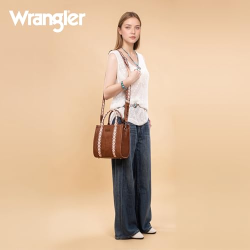 Image of Wrangler Purse for Women Medium Tote Bag Handbags Top-Handle | Purse
