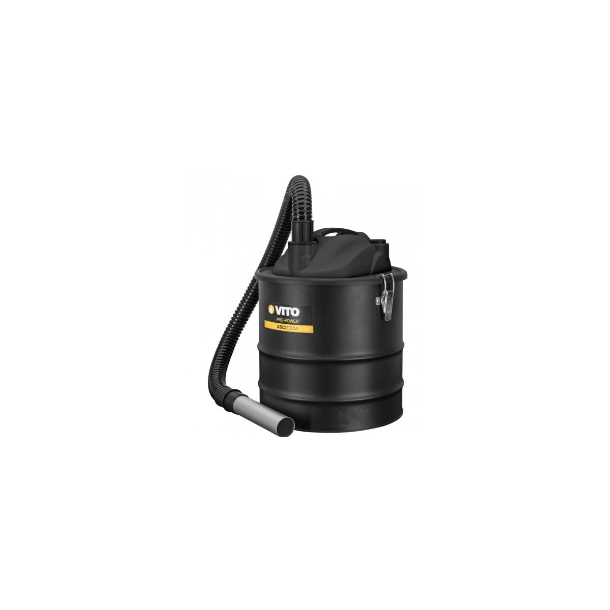 VITO – Aspirador de cenizas 1200 W 18 L + 2 filtros HEPA Barbacoas Estufas hasta 50 °C Soplador Auto limpieza del filtro
