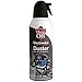 Falcon Safety Dust Off DPSXLRCP Compressed Gas, 10 Oz, Pack of 12