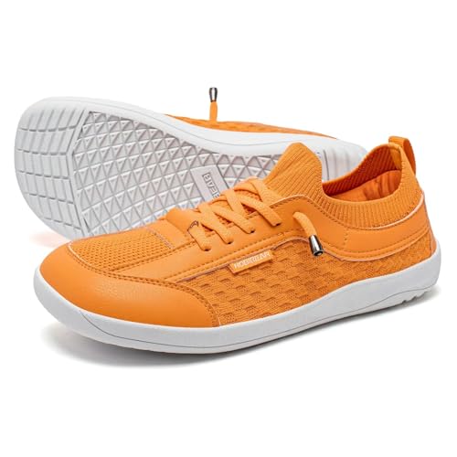 HOBIBEAR Barefoot Shoes for Women Men Wide Toe Box Zero Drop Slip-on Walking Sneakers2