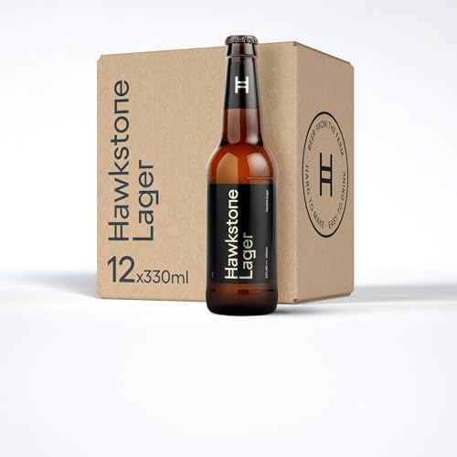 Hawkstone Premium Lager Case of 12 x 330ml Bottles